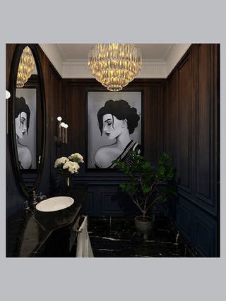 Pearl Jacket Framed Textile Art Underlyn