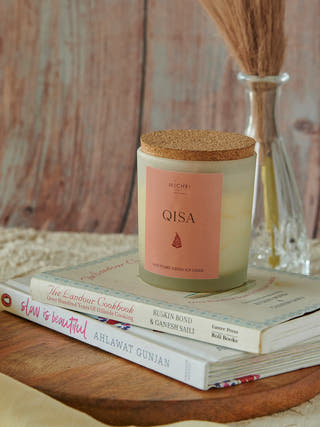 Qisa Soya Wax Candle Small Michri