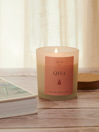 Qisa Soya Wax Candle Small Michri