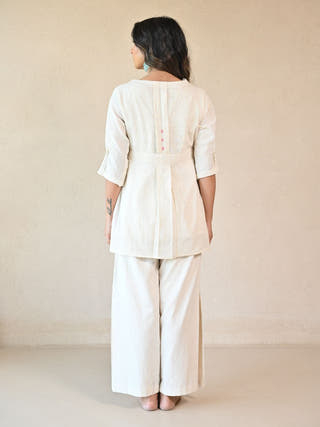 Aeris Pleated Waistband Shrug