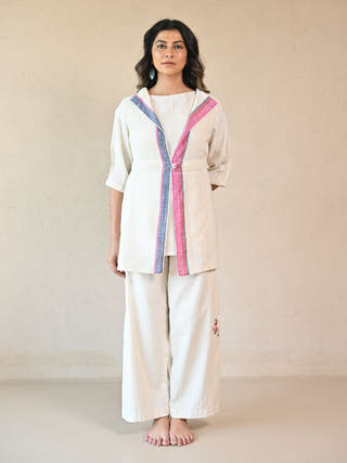 Aeris Pleated Waistband Shrug