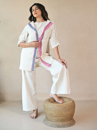 Aeris Pleated Waistband Shrug