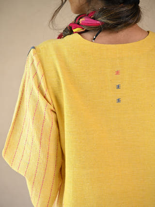 Cedar Uncut Dress | Yellow