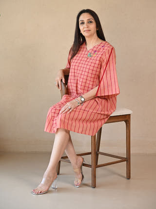 Cedar Uncut Dress | Peach