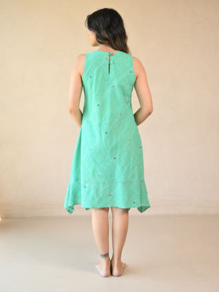 Butterfly Bias-Cut Dress