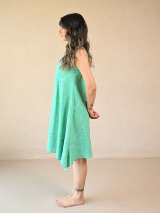 Butterfly Bias-Cut Dress