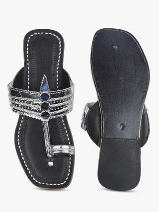 Silverfox Kolhapuri Chappal