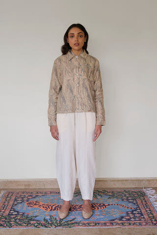 Paisley Beige Jacket