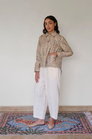 Paisley Beige Jacket