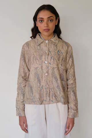 Paisley Beige Jacket