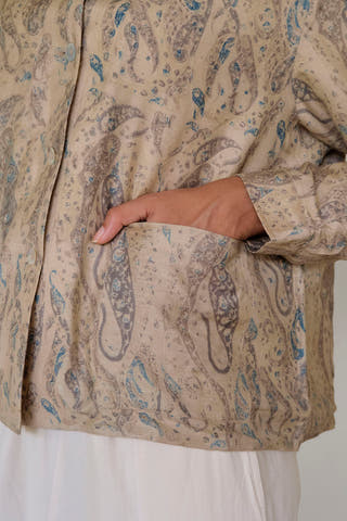 Paisley Beige Jacket