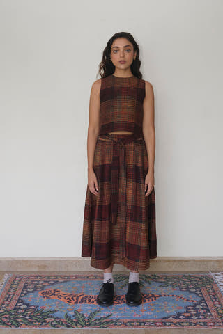 Harvest Deep Earthy Brown Top