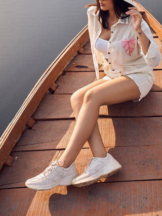 The Tropical Paradise Shirt Off White Tyas