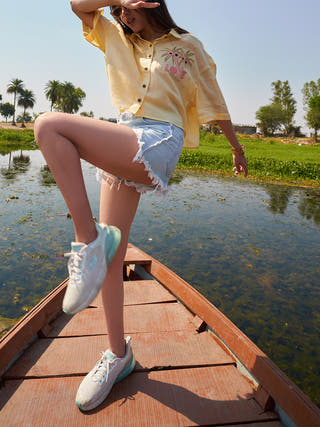 The Palmtastic Shirt Yellow Tyas