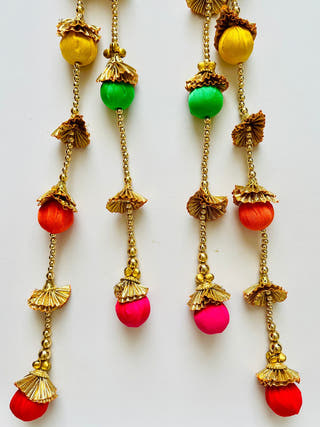 Rimjhim Festive Gota Door Hangings | Set of 2