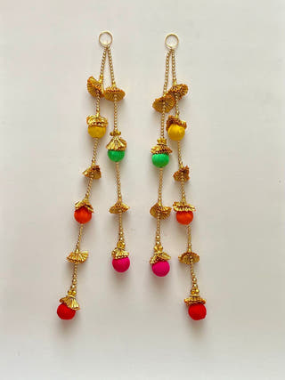 Rimjhim Festive Gota Door Hangings | Set of 2