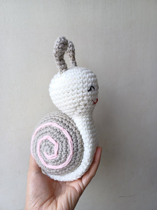 Amigurumi Snail Crochet The Hobbyt