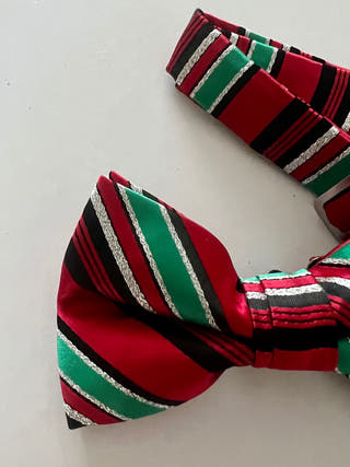 Christmas Bow Tie : Rudolph Little Canvas 