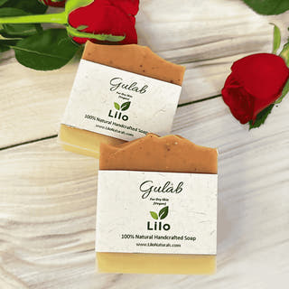 Gulab Soap Bar for Dry Skin
