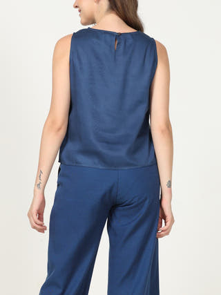 Elegant Co Ord Set    Blue And Navy Saltpetre