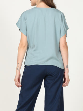 Tencel Top In Blue
