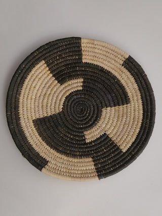 Handcrafted Tribal Art Sabai Wall Plate Purulia Sabai