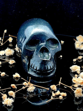 Hematite Crystal Skull