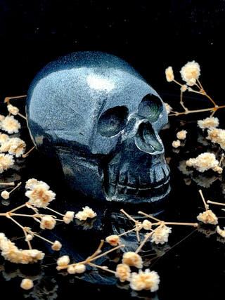 Hematite Crystal Skull