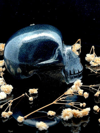 Hematite Crystal Skull