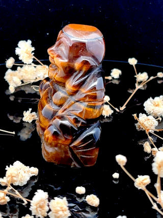Tiger Eye Laughing Buddha