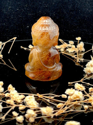 Tiger Eye Sitting Buddha