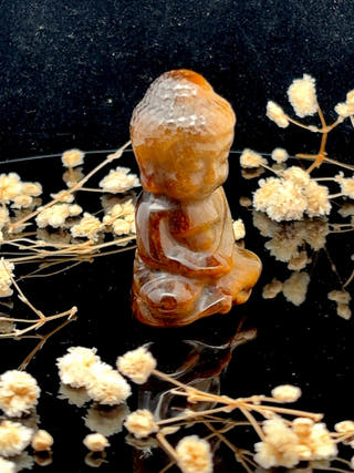 Tiger Eye Sitting Buddha