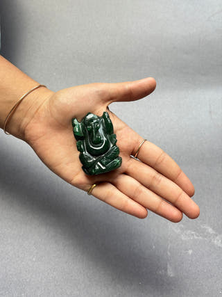 Green Aventurine Ganeshji