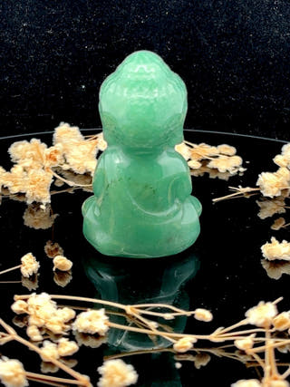 Green Aventurine Sitting Buddha