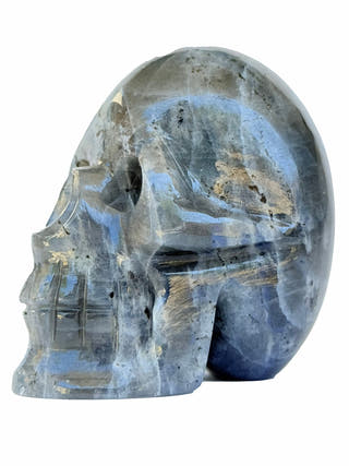 Larvikite Crystal Skull