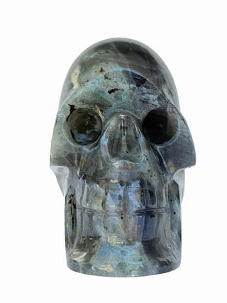 Larvikite Crystal Skull