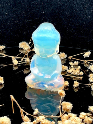 Opal Sitting Buddha