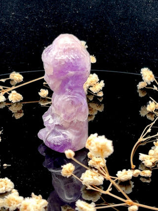 Amethyst Sitting Buddha