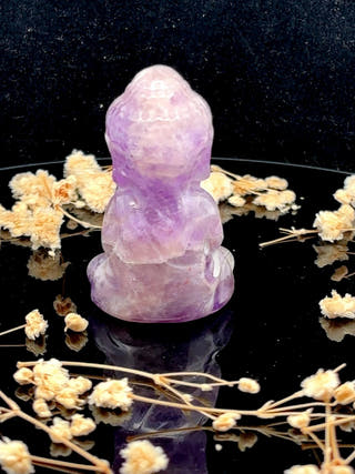 Amethyst Sitting Buddha
