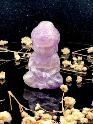 Amethyst Sitting Buddha