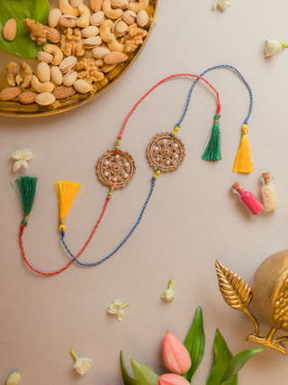 Twilight Weave Rakhi (Set Of 2)