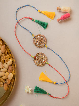 Twilight Weave Rakhi (Set Of 2)