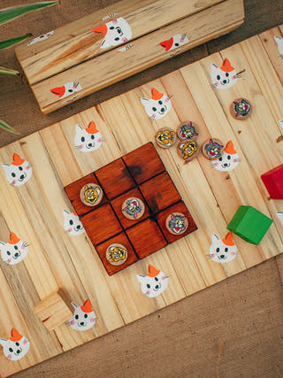 Cute Catty Place Mat Scrapshala