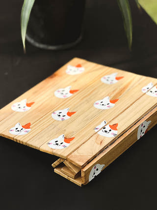 Cute Catty Place Mat Scrapshala
