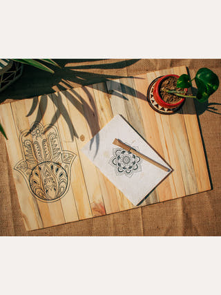 Hamsa Multipurpose Place Mat Scrapshala
