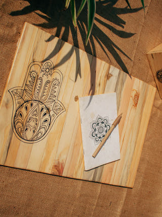 Hamsa Multipurpose Place Mat Scrapshala