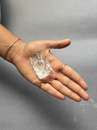 Crystal Ganeshji Clear Quartz