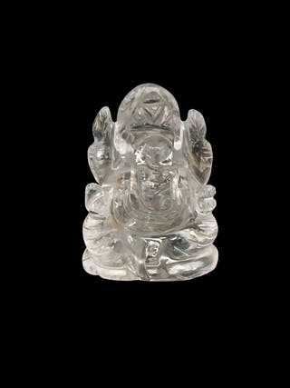 Crystal Ganeshji Clear Quartz