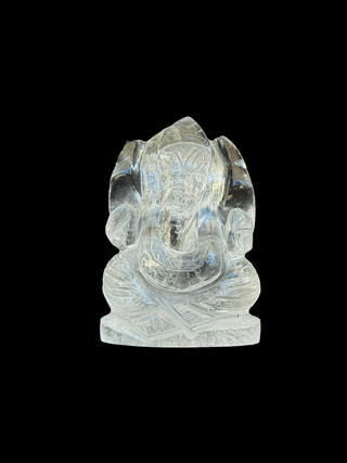 Crystal Ganeshji Clear Quartz
