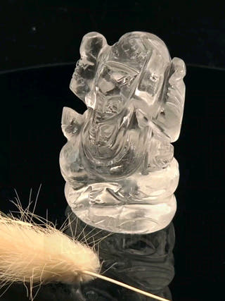 Crystal Ganeshji Clear Quartz